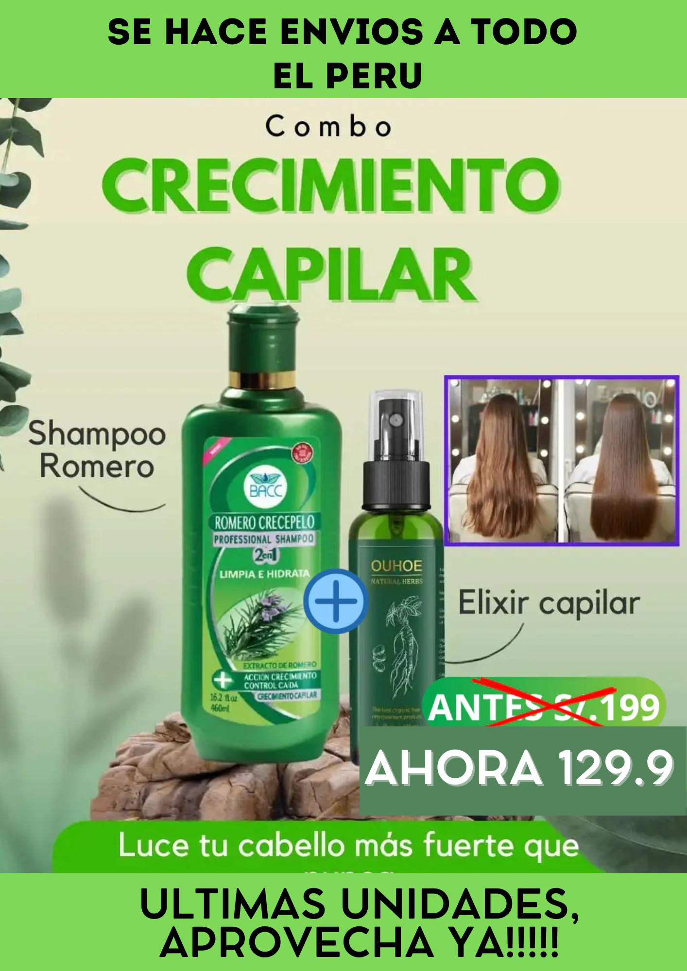 PACK REVITALIZANTE® PARA CRECIMIENTO DE CABELLO