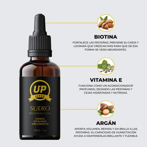 SERUM UP PRO®  - Alargador de pestañas y cejas