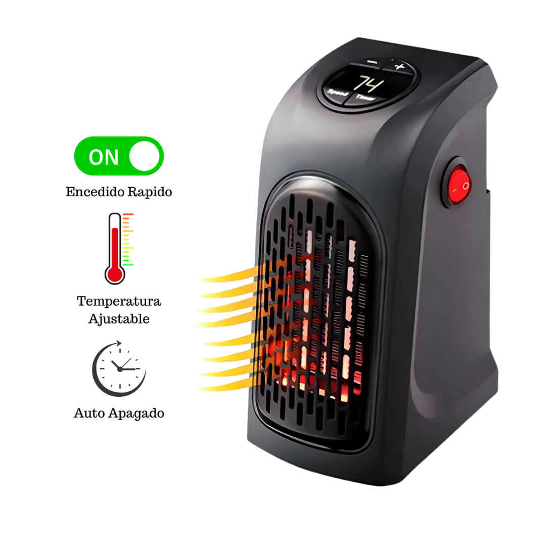 Mini Calefactor Eléctrico Portátil® de 400 W